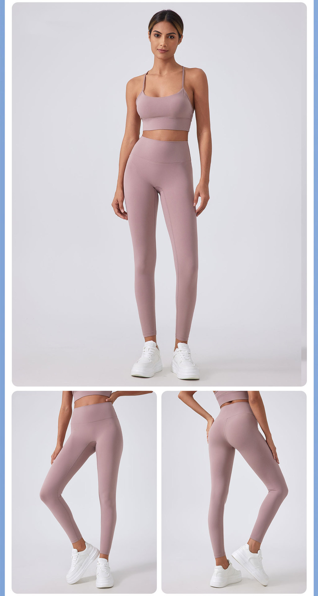 SHINBENE Classic 3.0 25" Women's High Waist Yoga Pants No Camel Toe Workout Gym Leggings Tights