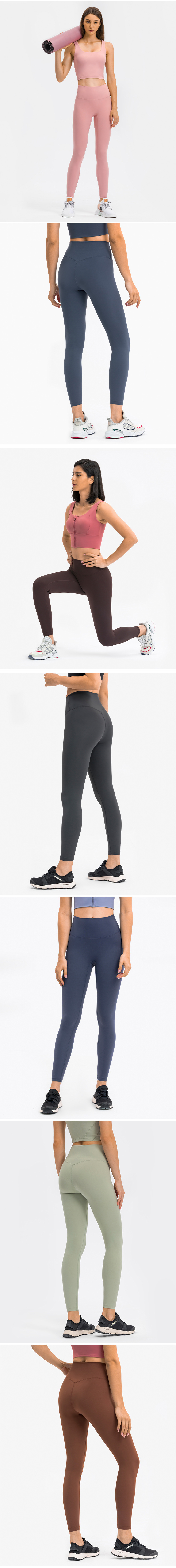 SHINBENE Classic 3.0 25" Women's High Waist Yoga Pants No Camel Toe Workout Gym Leggings Tights